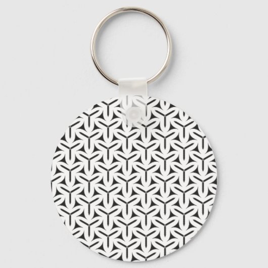 Gothic Blades Pattern-Sleutelhanger Sleutelhanger (Voorkant)