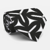 Gothic Blades Pattern Stropdas (Opgerold)