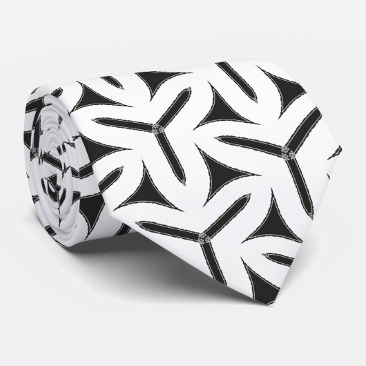 Gothic Blades Pattern Stropdas (Opgerold)