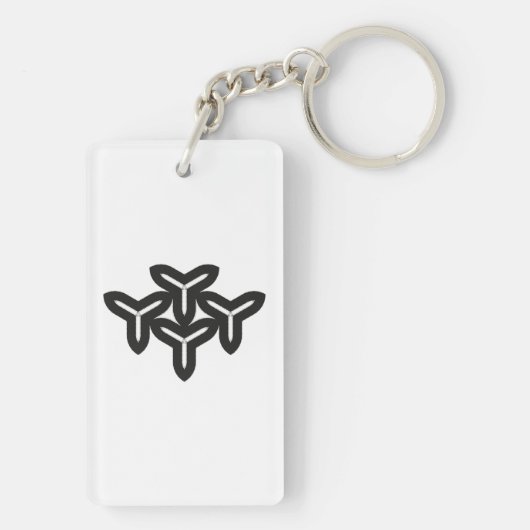 Gothic Blades Sleutelhanger (achterkant)