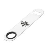 Gothic Blades Sleutelhanger flesopener Speed Flessenopener (Voorkant Gekanteld)
