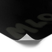 Gothic Bleek Spooky Woman Ghost Haunted House Art Poster (Hoek)