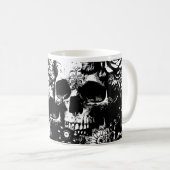 Gothic Bloom Mok – Een Donker Elegante Fusie van S (Voorkant rechts)