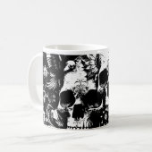 Gothic Bloom Mok – Een donkere elegante fusie van (Voorkant links)