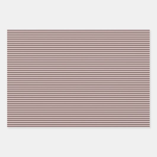 Gothic Blush Roze Schedels en Strepen Halloween Inpakpapier Vel (Voorkant 2)