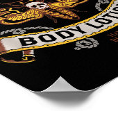 Gothic Body Lotion - Dood Hoofd Moth -  Tatt Poster (Hoek)