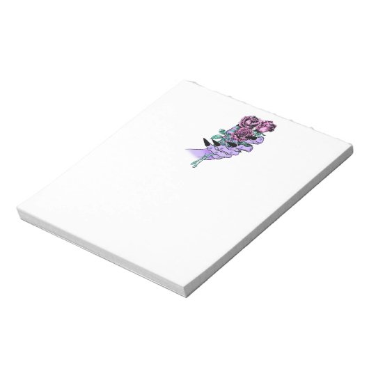 Gothic Boeket Notitieblok (Linkerzijde)