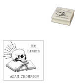 Gothic Book Custom Name uit de bibliotheek Rubberstempel (Gestempeld)