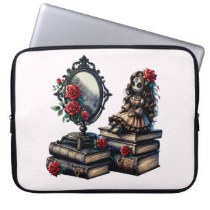 Gothic Books Laptop Bag Sleeve