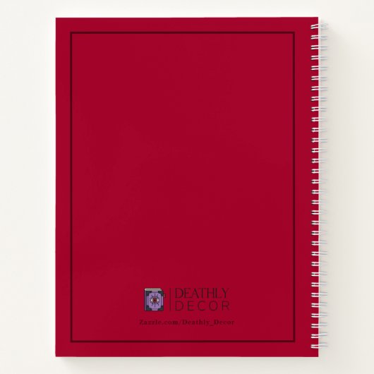 Gothic Boot Red Script Boek van de positieve aspec (Achterkant)