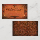 Gothic Border Victoriaans Visitekaartje (Voorkant / Achterkant)