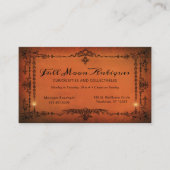 Gothic Border  Victoriaans Visitekaartje (Voorkant)