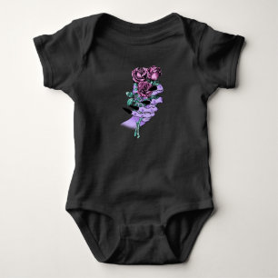 Gothic Bouquet Baby Bodysuit