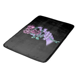 Gothic Bouquet Bath Mat