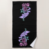Gothic Bouquet Beach Towel Strandlaken (Voorkant)