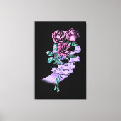 Gothic Bouquet Canvas Print (Voorkant)