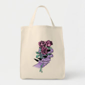 Gothic Bouquet Canvas tas (Voorkant)