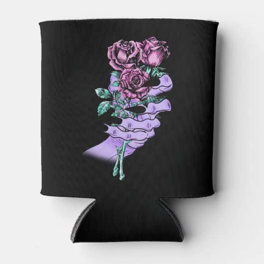 Gothic Bouquet Cozy Blikjeskoeler (Voorkant)