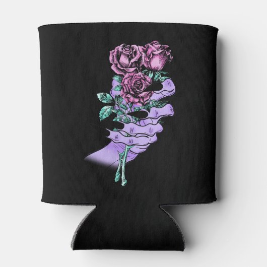 Gothic Bouquet Cozy Blikjeskoeler (Achterkant)