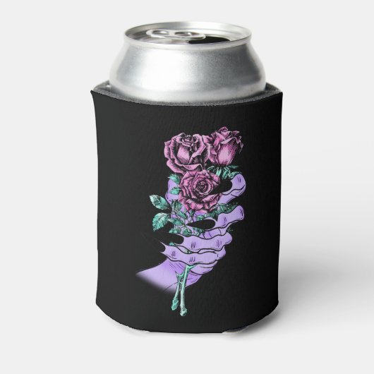 Gothic Bouquet Cozy Blikjeskoeler (Blikje Achterkant)