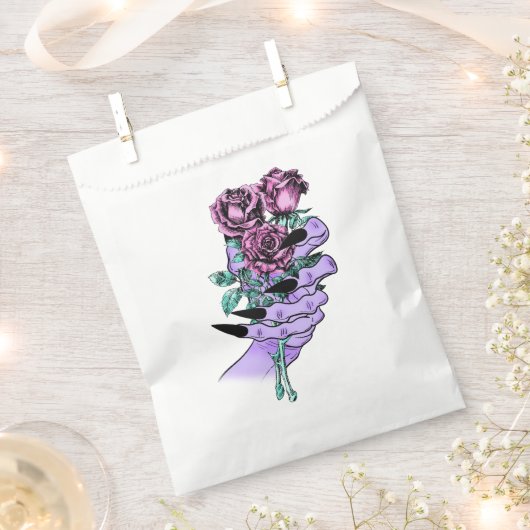 Gothic Bouquet Favor Bags Bedankzakje (Geknipt)