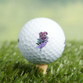 Gothic Bouquet Golf Balls Golfballen (Insitu Shirt)