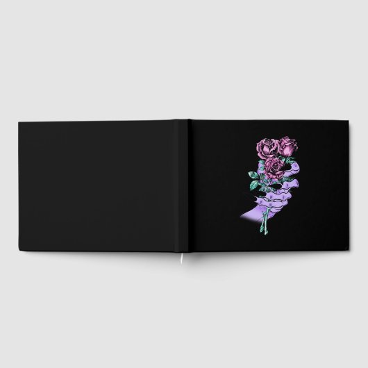 Gothic Bouquet Guestbook Gastenboek (Volledig)