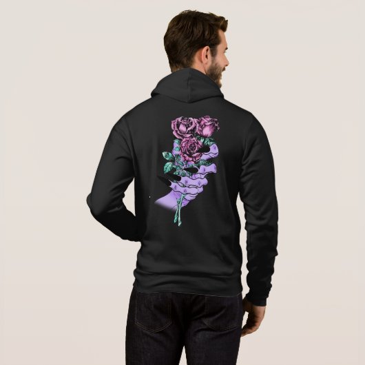 Gothic Bouquet Hoodie (Achterkant volledig)