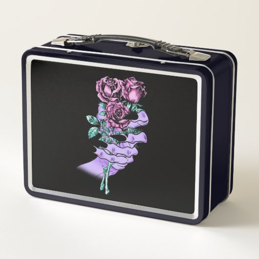 Gothic Bouquet Lunchbox (Achterkant)