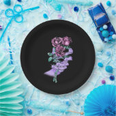 Gothic Bouquet Paper Borden Papieren Bordje (Feest)