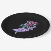 Gothic Bouquet Paper Borden Papieren Bordje (Gekanteld)