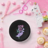 Gothic Bouquet Paper Bowls Papieren Kommen (Feest)