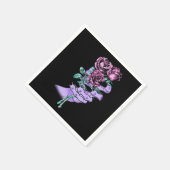 Gothic Bouquet Paper Napkins Servet (Hoek)