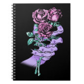 Gothic Bouquet Photo Notitieboek (Voorkant)