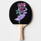 Gothic Bouquet Ping Pong Paddle Tafeltennisbatje (Achterkant)