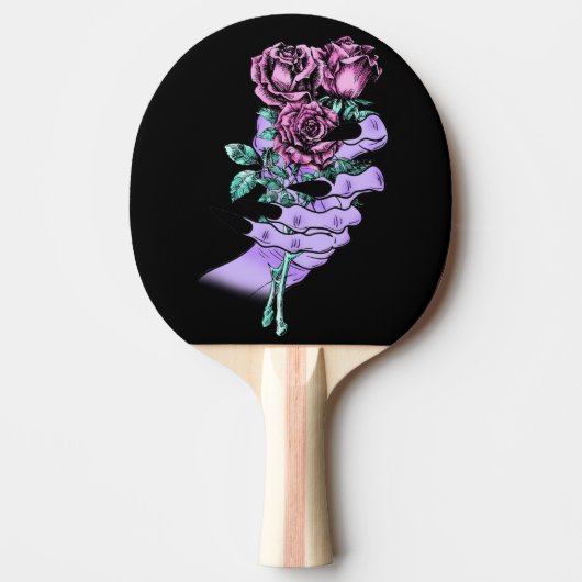 Gothic Bouquet Ping Pong Paddle Tafeltennisbatje (Voorkant)