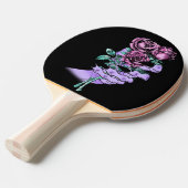 Gothic Bouquet Ping Pong Paddle Tafeltennisbatje (Voorkant Gekanteld)