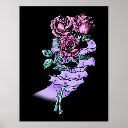 Gothic Bouquet Poster (Voorkant)