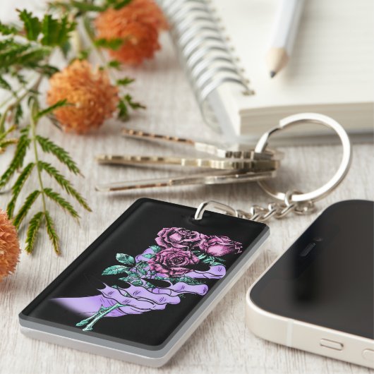 Gothic Bouquet Sleutelhanger (Voorkant Rechts)