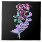 Gothic Bouquet Tegel Tegeltje (Voorkant)