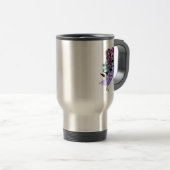 Gothic Bouquet Travel Mug Reisbeker (Voorkant rechts)