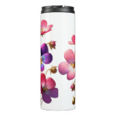 Gothic Bouquet Travel Mug Thermosbeker (Achterkant)
