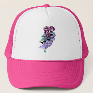 Gothic Bouquet Trucker Hat Pet