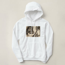 Gothic Bride in Mirror Spookyl Drawing sweatshirt