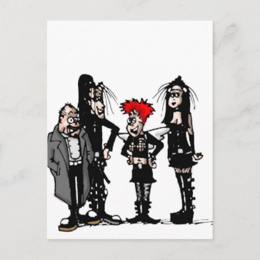 Gothic Briefkaart (Voorkant)