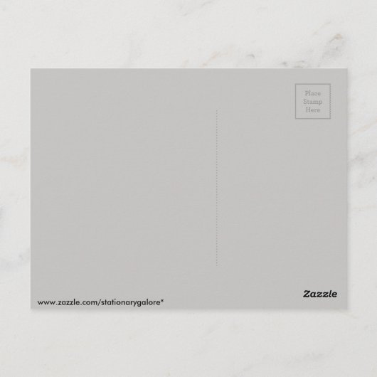 Gothic briefkaart (Achterkant)