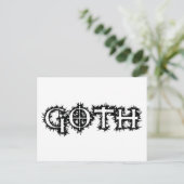 Gothic Briefkaart (Staand voorkant)