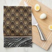 Gothic Bronze Theedoek (Quarter Fold)