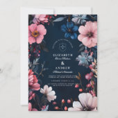  Gothic bruiloft esthetisch Kaart (Voorkant)