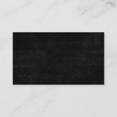 Gothic bruiloft recept verzoek informatiekaartje (Achterkant)